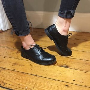 Black Leather Dress Shoes With Laces